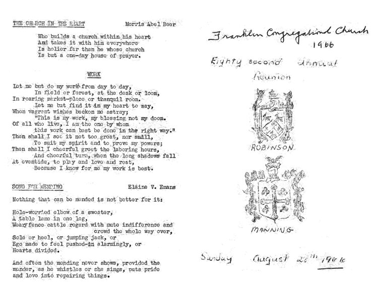 Archived material from 1966